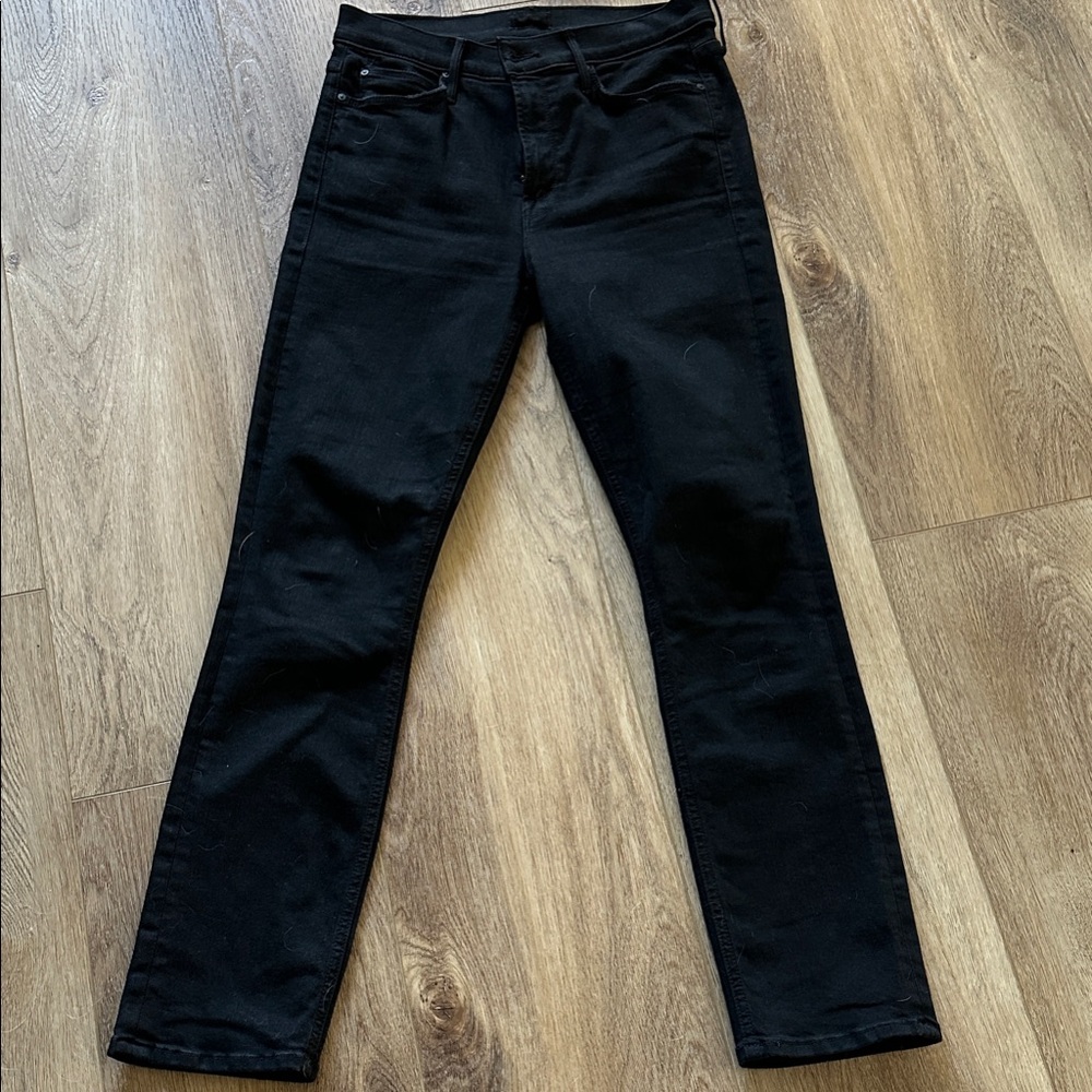 MOTHER Black Skinny Jeans for Women